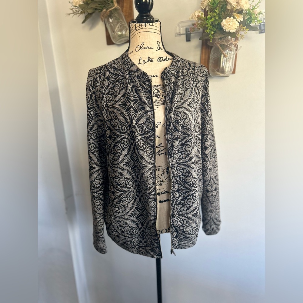 Easel cardigan floral‎ print fairygoth whimsical dark cottage core